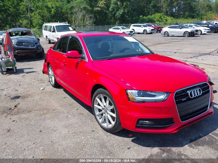 2015 AUDI A4 2.0T PREMIUM