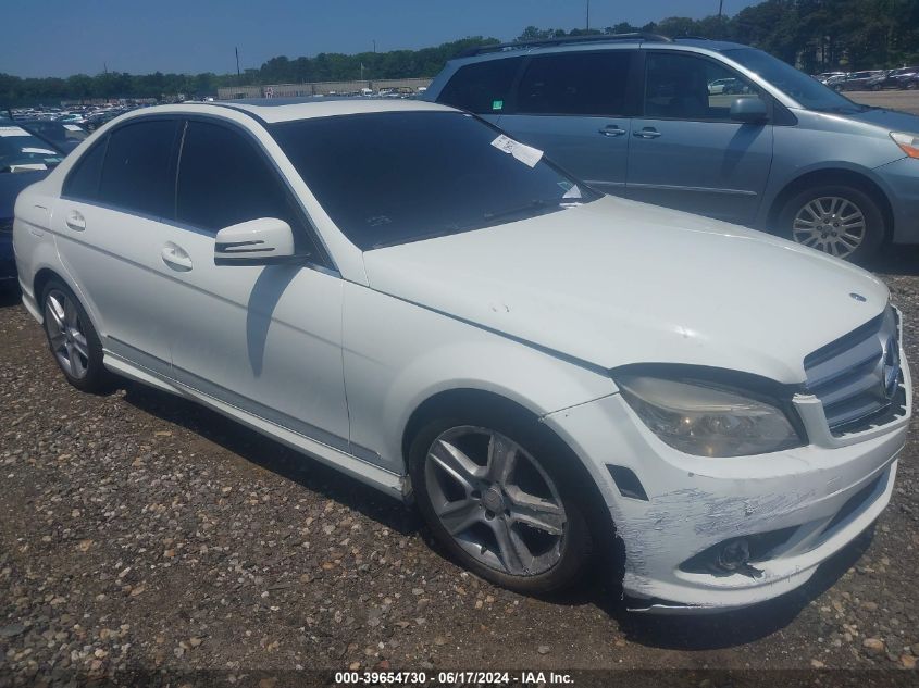 2010 MERCEDES-BENZ C 300 LUXURY 4MATIC/SPORT 4MATIC