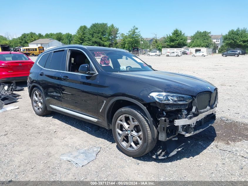 2022 BMW X3 XDRIVE30I