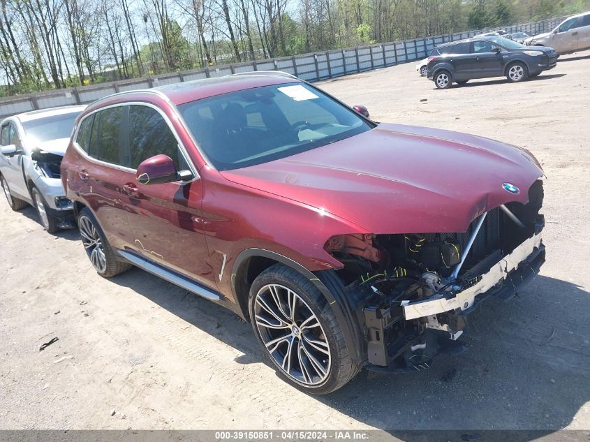 2022 BMW X3 XDRIVE30I