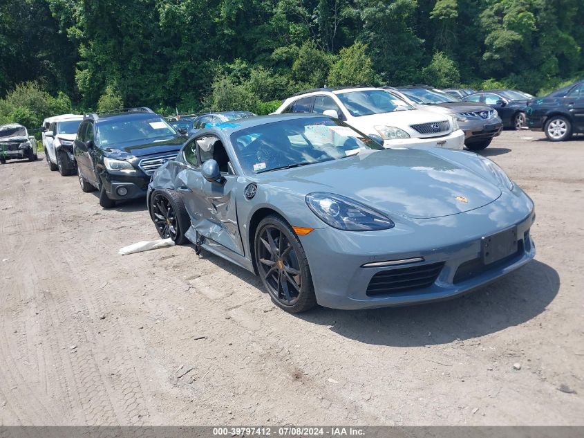 2018 PORSCHE 718 CAYMAN