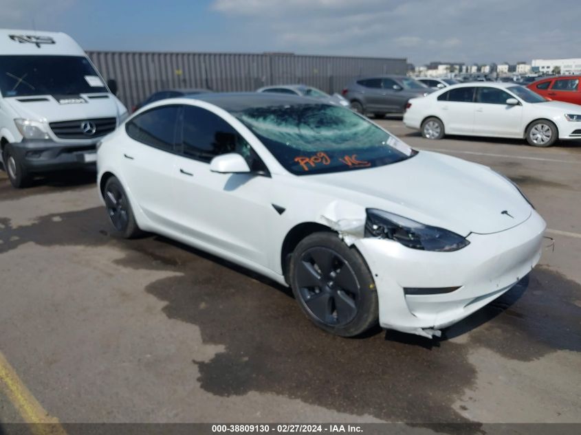 2022 TESLA MODEL 3 LONG RANGE DUAL MOTOR ALL-WHEEL DRIVE