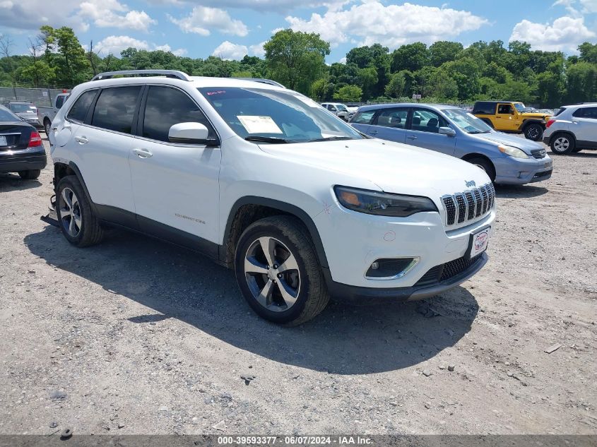 2019 JEEP CHEROKEE LIMITED 4X4