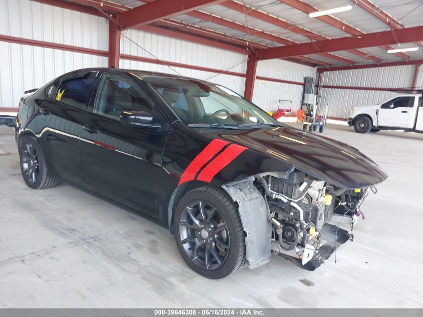 2016 DODGE DART SXT SPORT RALLYE