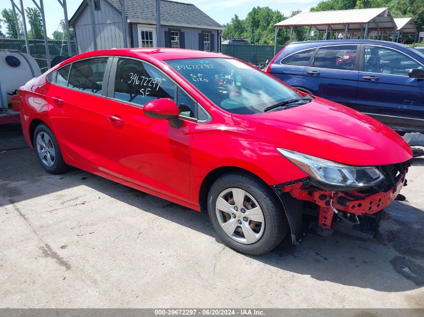 2016 CHEVROLET CRUZE LS AUTO