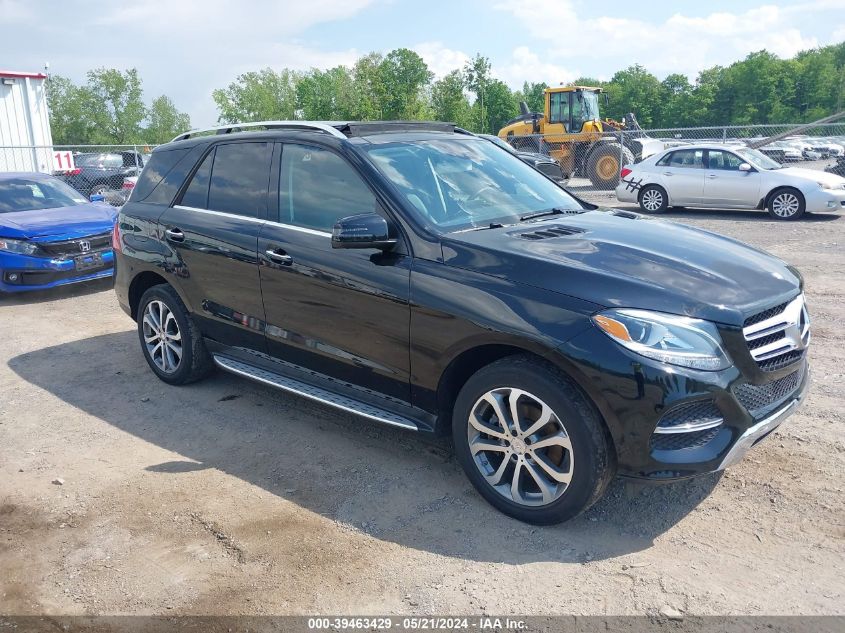 2016 MERCEDES-BENZ GLE 350 4MATIC