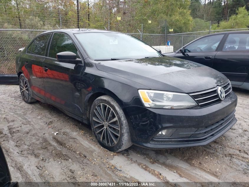 2016 VOLKSWAGEN JETTA 1.8T SPORT