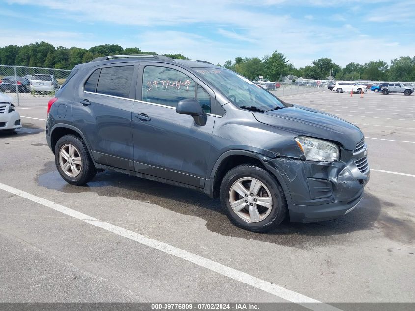 2016 CHEVROLET TRAX LT