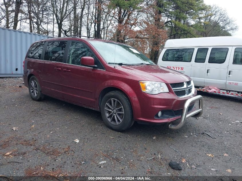 2017 DODGE GRAND CARAVAN SXT