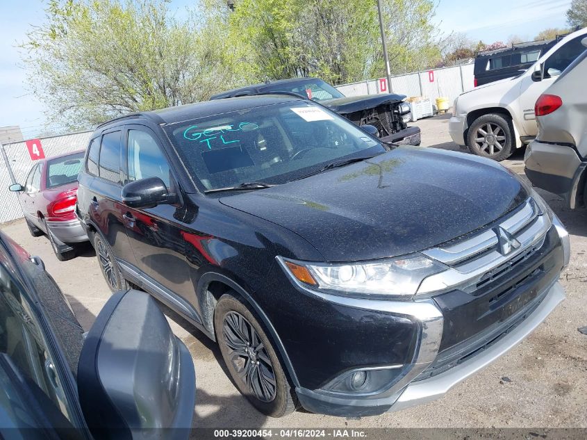 2016 MITSUBISHI OUTLANDER SEL