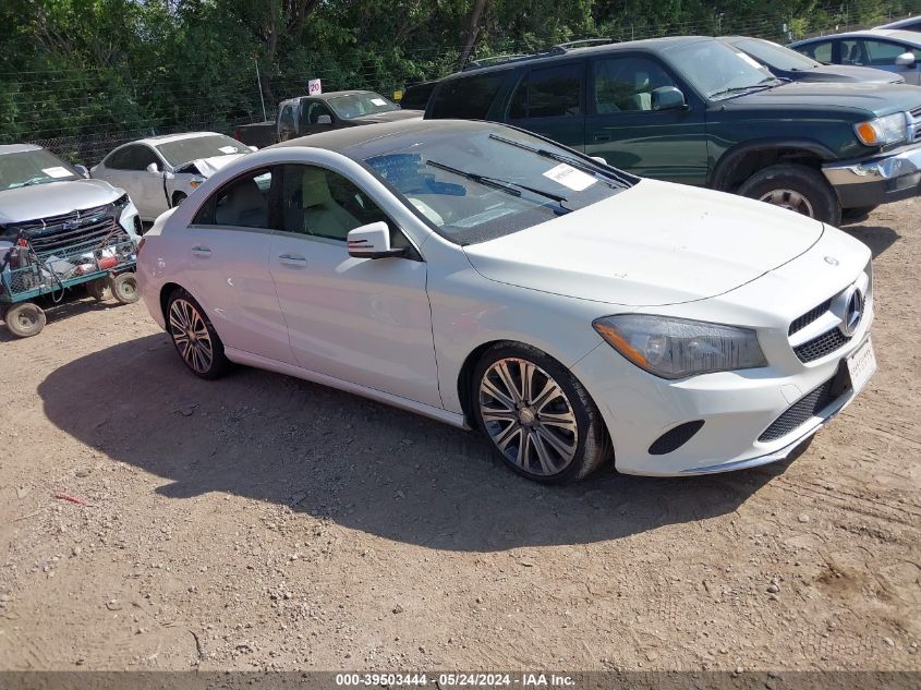 2018 MERCEDES-BENZ CLA 250 4MATIC