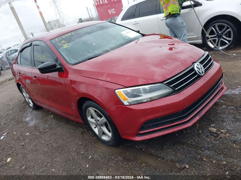 2016 VOLKSWAGEN JETTA 1.4T S