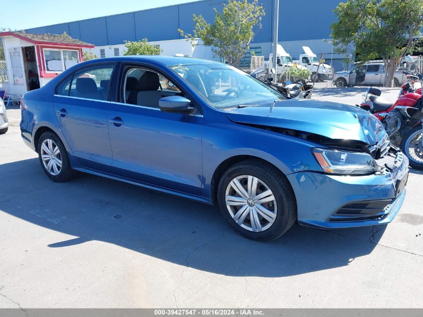 2017 VOLKSWAGEN JETTA 1.4T S