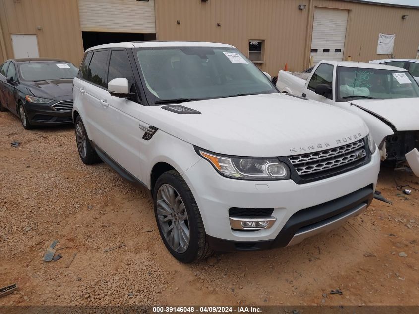 2015 LAND ROVER RANGE ROVER SPORT 3.0L V6 SUPERCHARGED HSE