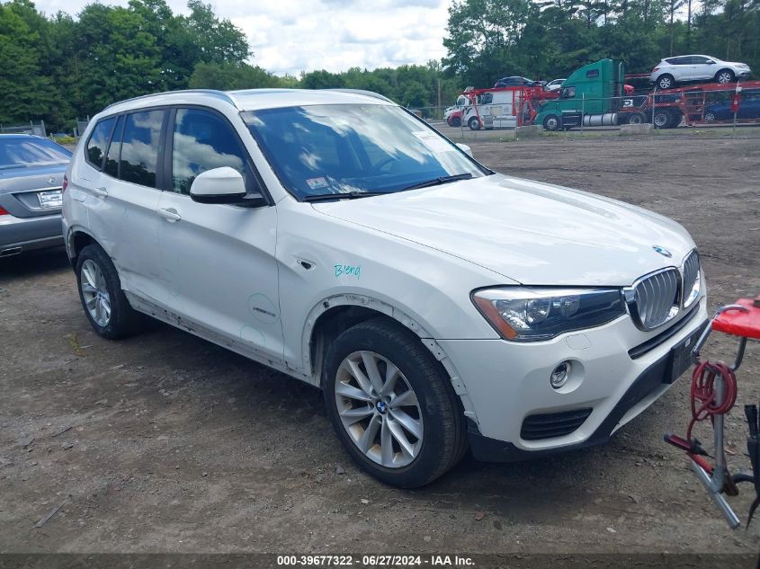 2017 BMW X3 XDRIVE28I