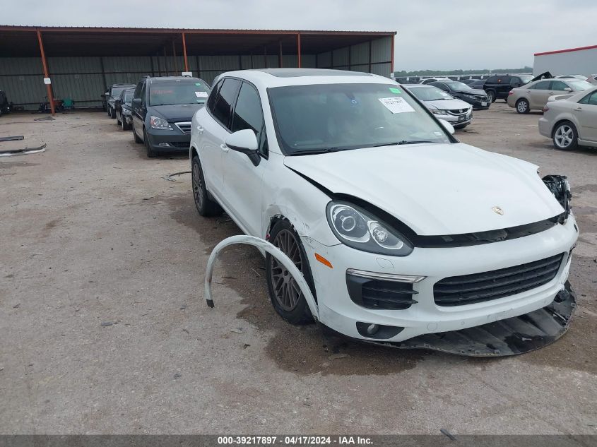 2017 PORSCHE CAYENNE PLATINUM EDITION