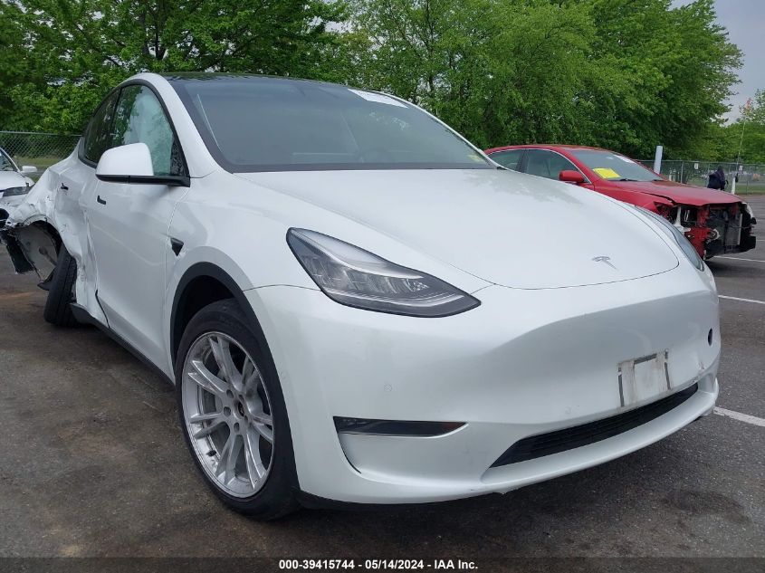 2020 TESLA MODEL Y LONG RANGE DUAL MOTOR ALL-WHEEL DRIVE