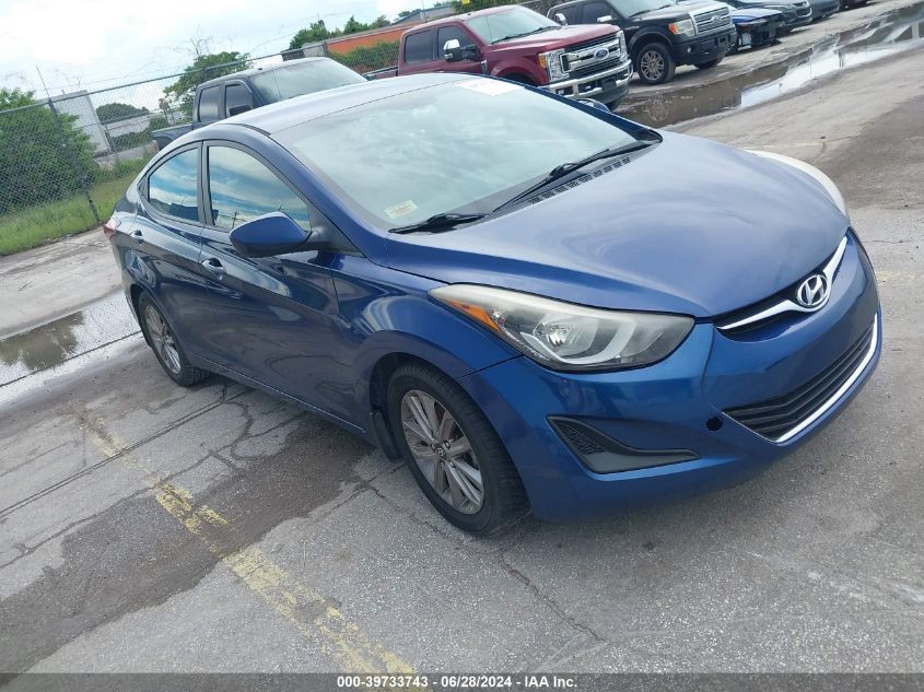 2015 HYUNDAI ELANTRA SE