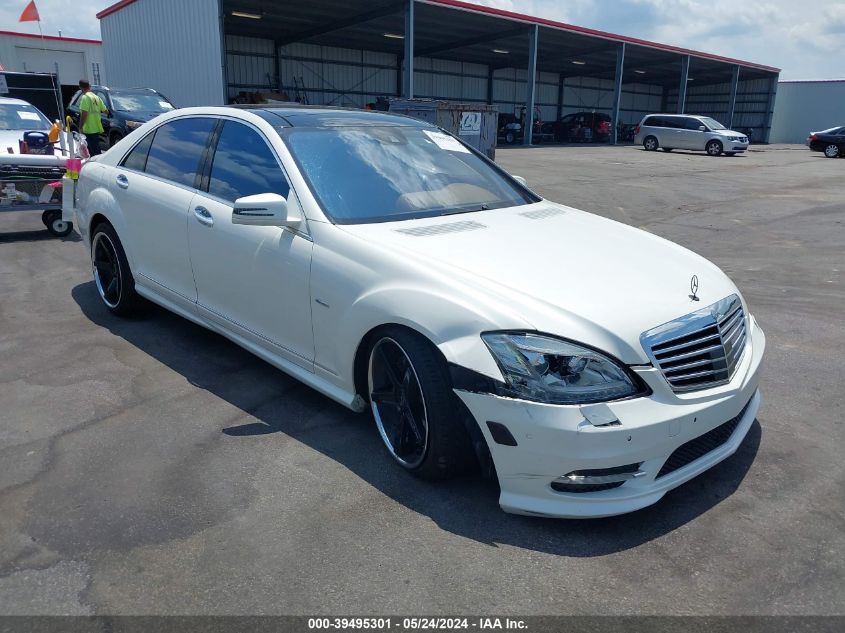 2012 MERCEDES-BENZ S 550