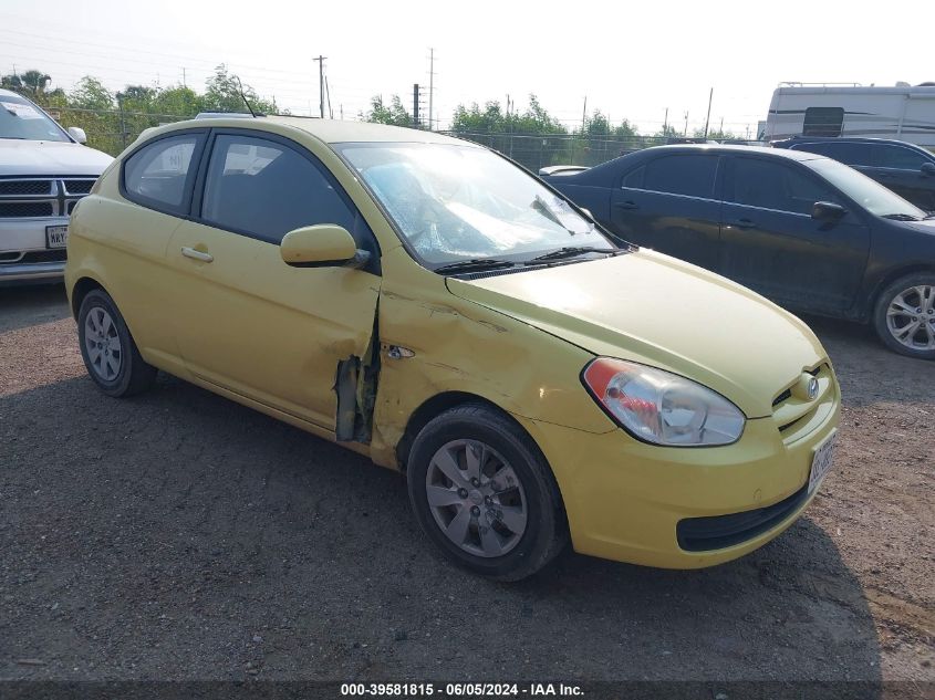 2010 HYUNDAI ACCENT GS