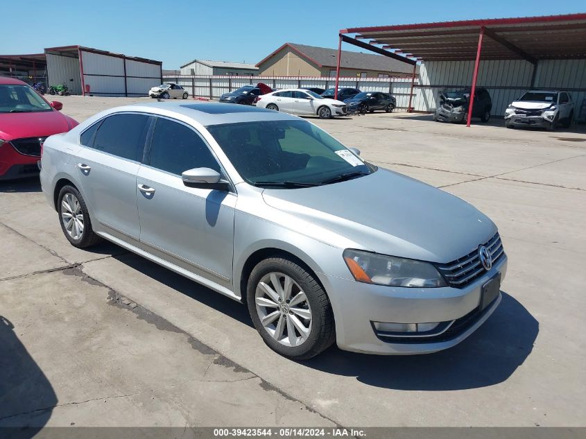 2013 VOLKSWAGEN PASSAT 2.5L SEL PREMIUM