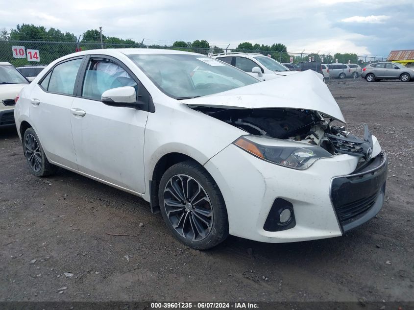 2016 TOYOTA COROLLA S PLUS