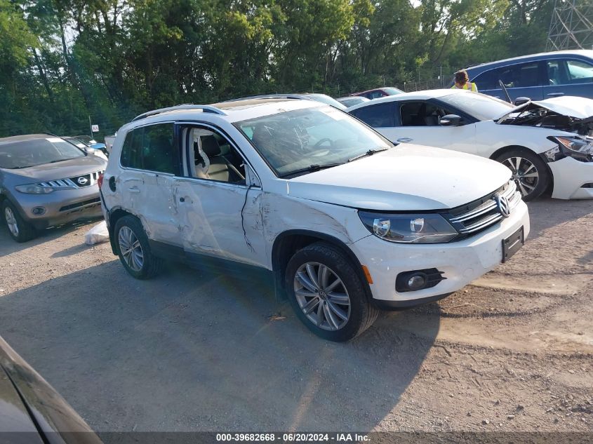 2013 VOLKSWAGEN TIGUAN S/SE/SEL