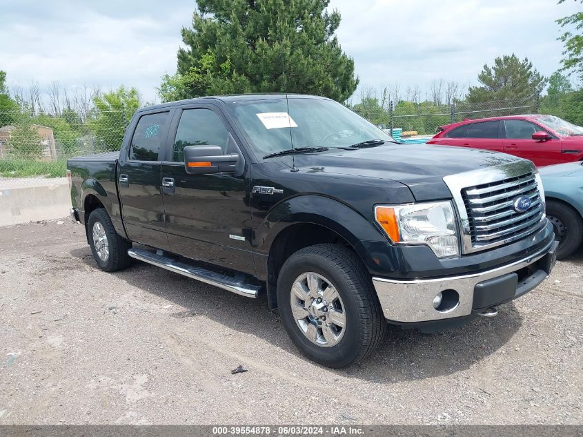 2012 FORD F-150 SUPERCREW