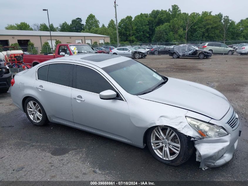 2011 INFINITI G37X