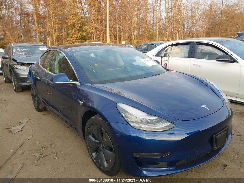 2019 TESLA MODEL 3 MID RANGE/STANDARD RANGE/STANDARD RANGE PLUS/LONG RANGE