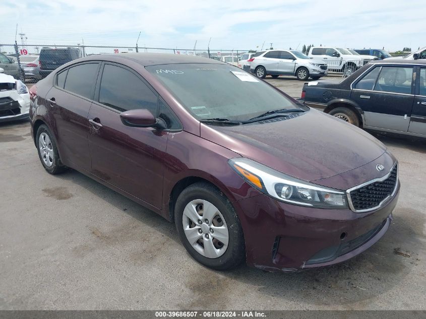 2018 KIA FORTE LX