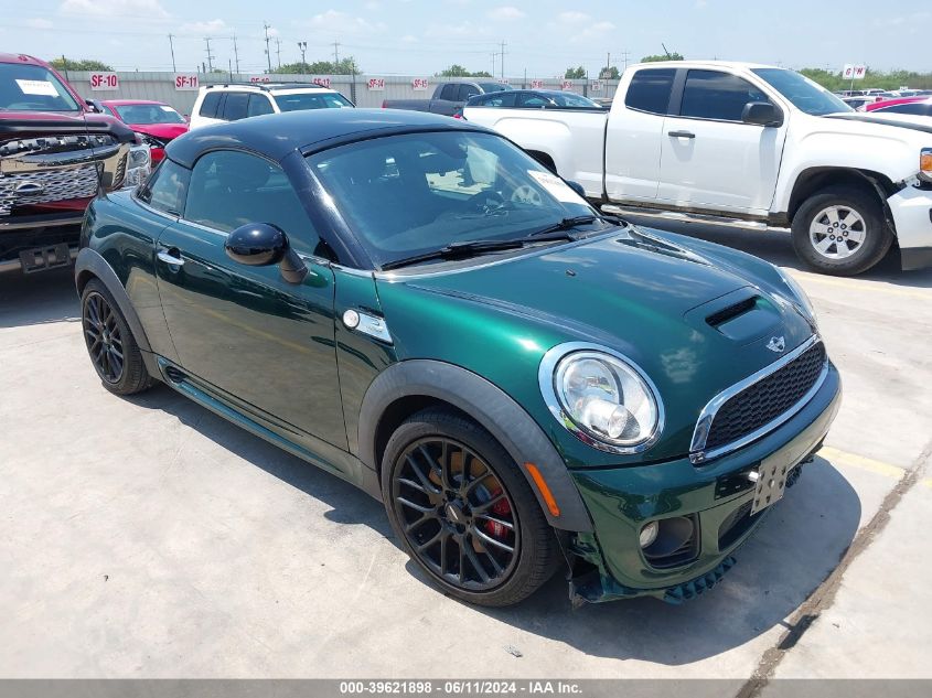 2012 MINI COOPER COUPE JOHN COOPER WORKS