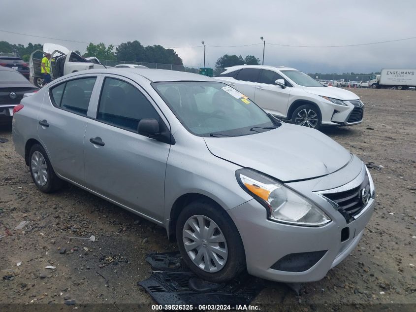 2015 NISSAN VERSA 1.6 S+