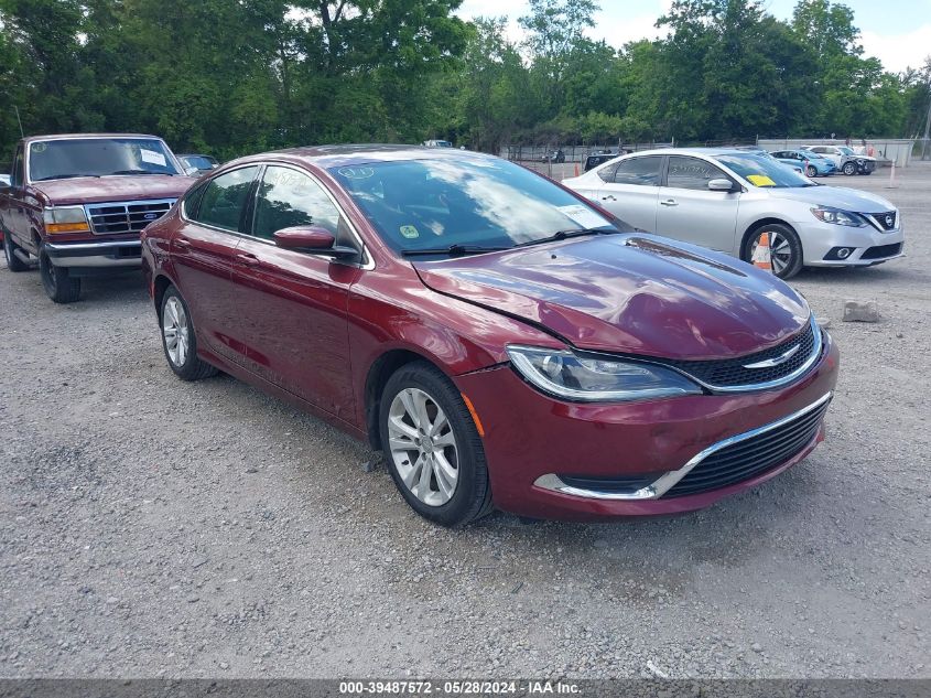 2016 CHRYSLER 200 LIMITED