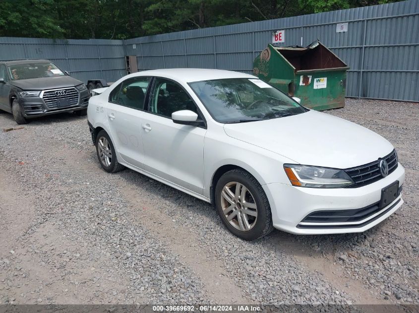 2018 VOLKSWAGEN JETTA 1.4T S