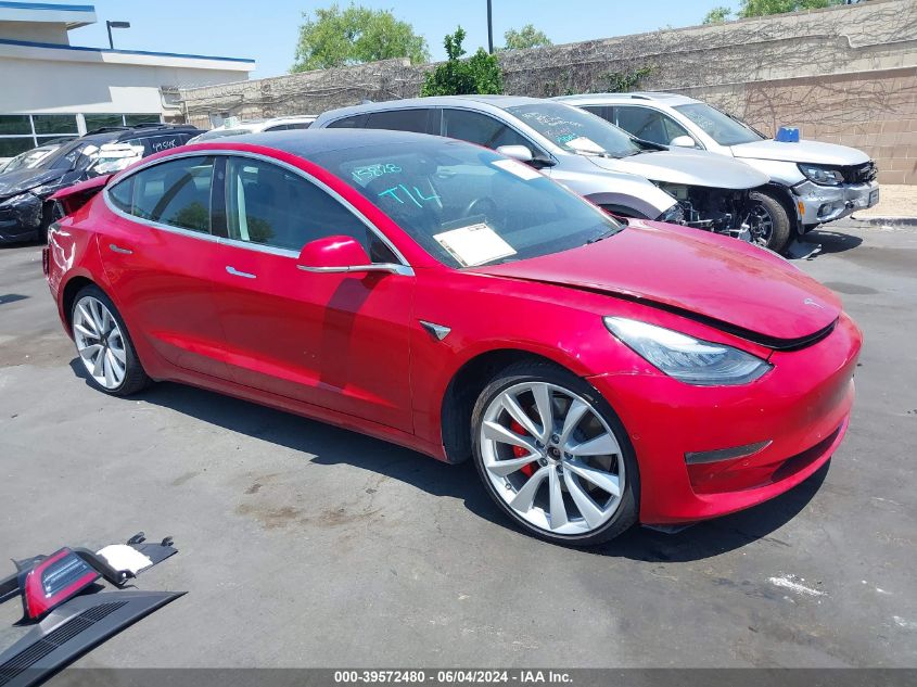 2019 TESLA MODEL 3 LONG RANGE/PERFORMANCE