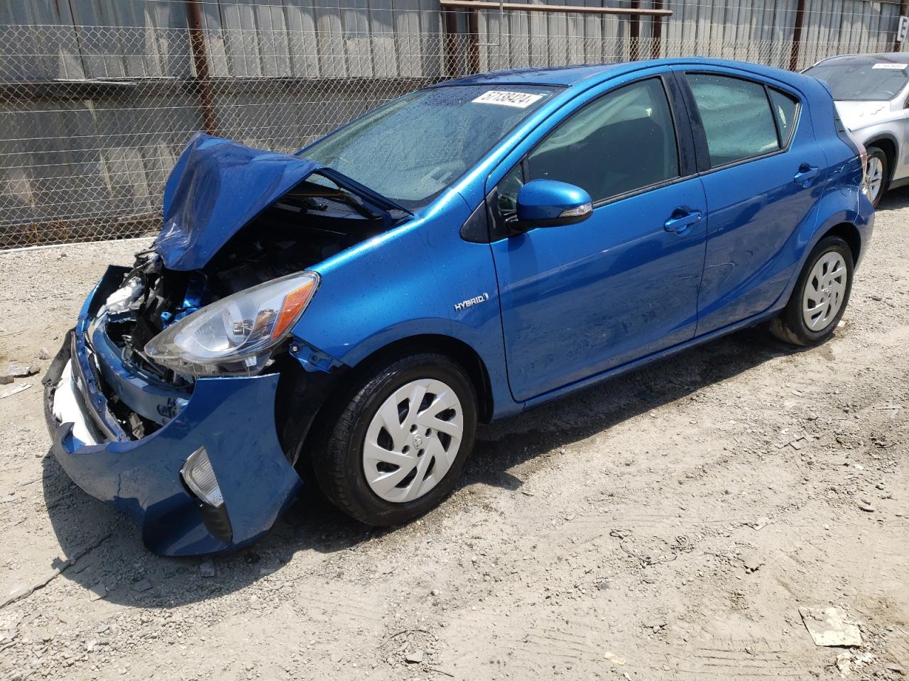 2016 TOYOTA PRIUS C