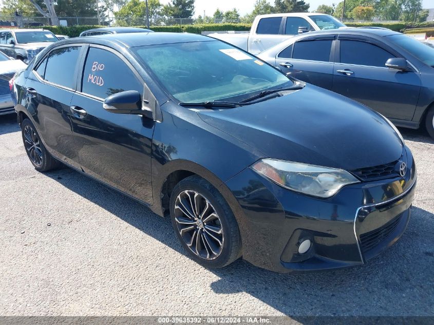 2016 TOYOTA COROLLA S PLUS