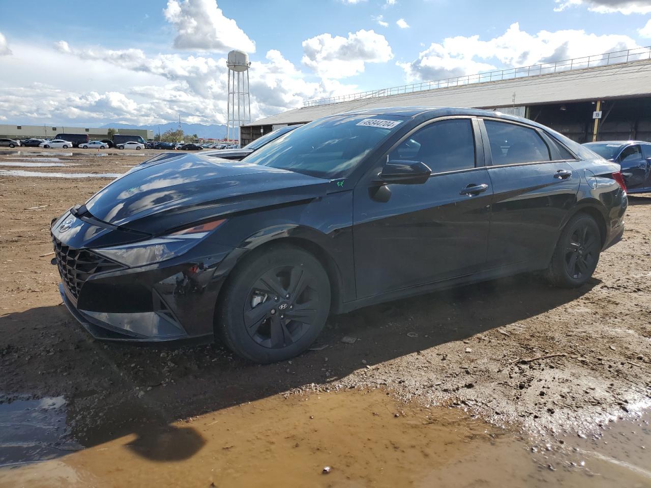 2022 HYUNDAI ELANTRA BLUE