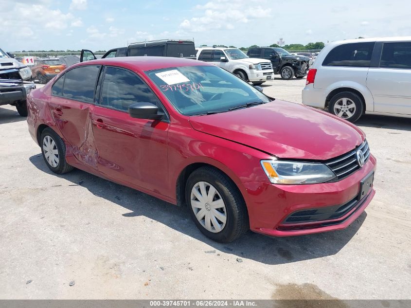 2016 VOLKSWAGEN JETTA 1.4T S