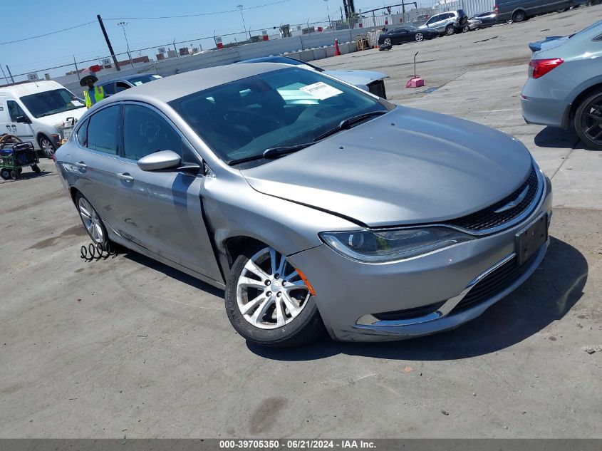 2016 CHRYSLER 200 LIMITED