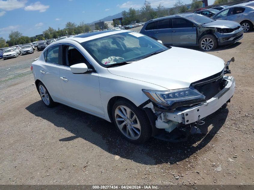 2018 ACURA ILX ACURAWATCH PLUS PACKAGE