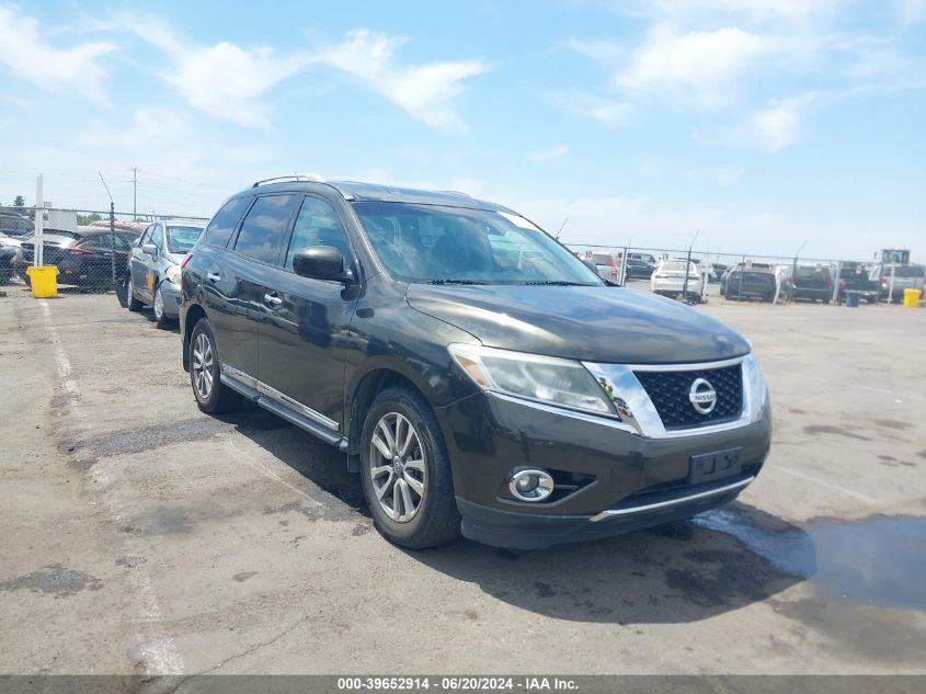 2015 NISSAN PATHFINDER SL