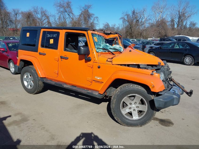 2012 JEEP WRANGLER UNLIMITED SAHARA