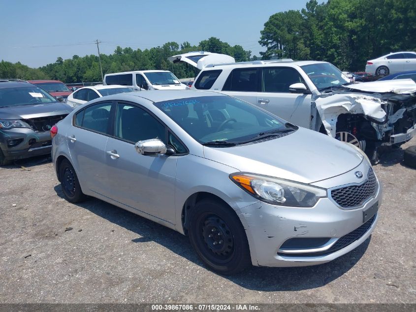 2016 KIA FORTE LX