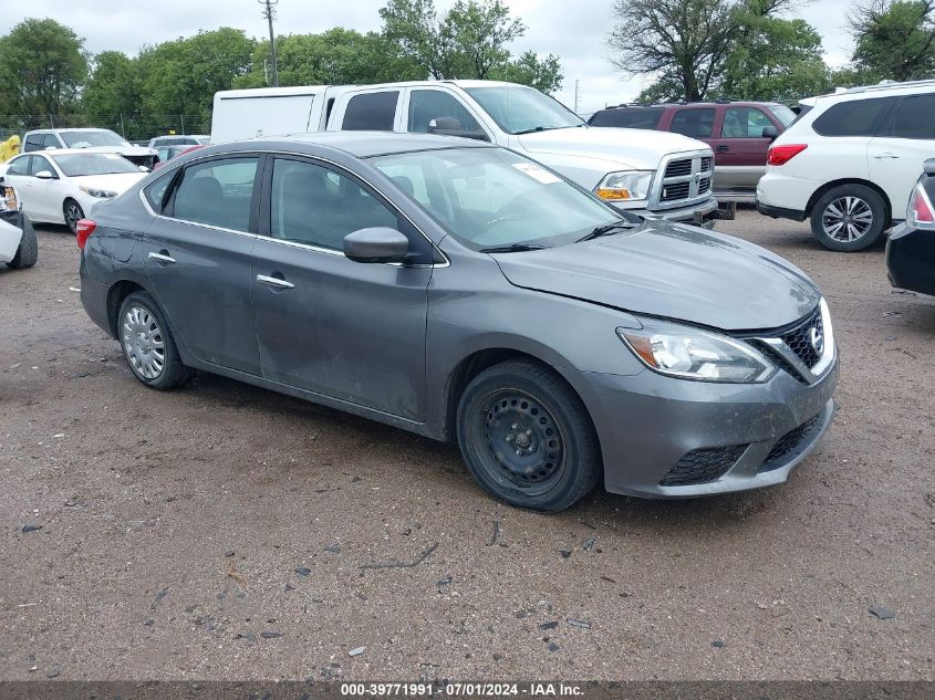 2016 NISSAN SENTRA S/SV/SR/SL