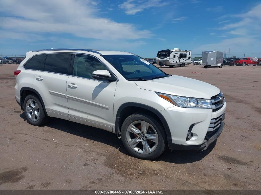 2017 TOYOTA HIGHLANDER XLE