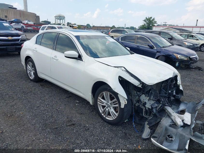 2011 INFINITI G37X