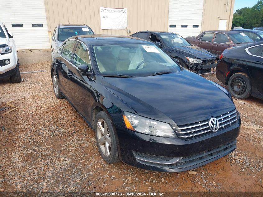 2013 VOLKSWAGEN PASSAT SE