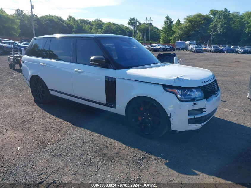 2016 LAND ROVER RANGE ROVER 5.0L V8 SUPERCHARGED